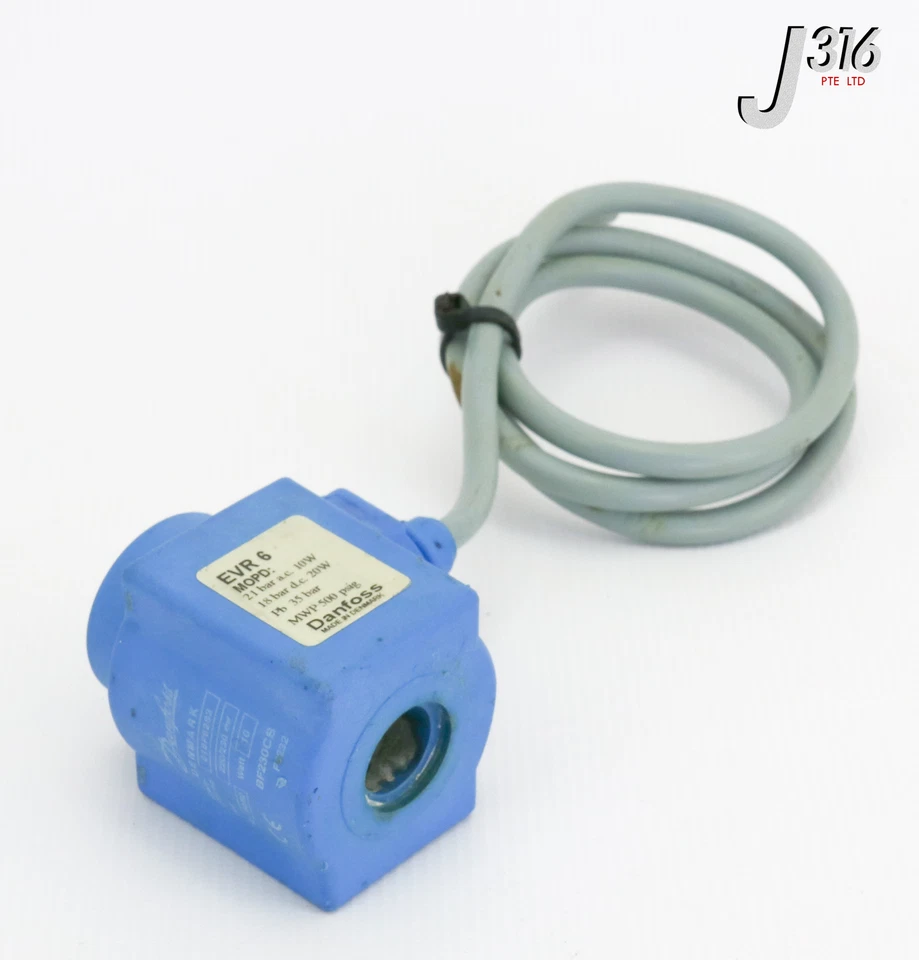 19046 DANFOSS Solenoid Spule Für Evr 6 Magnetventil 018F6282 - Bild 2 von 4
