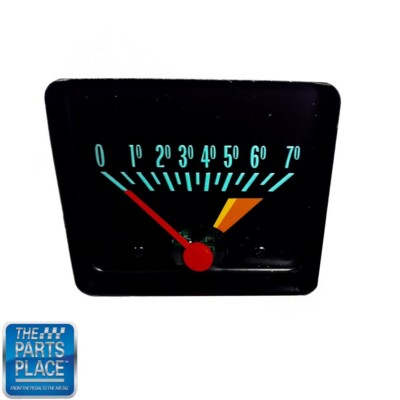 1969-70 Nova Tach Tachometer With Green Numbers & Dashes Redline 6000-7000