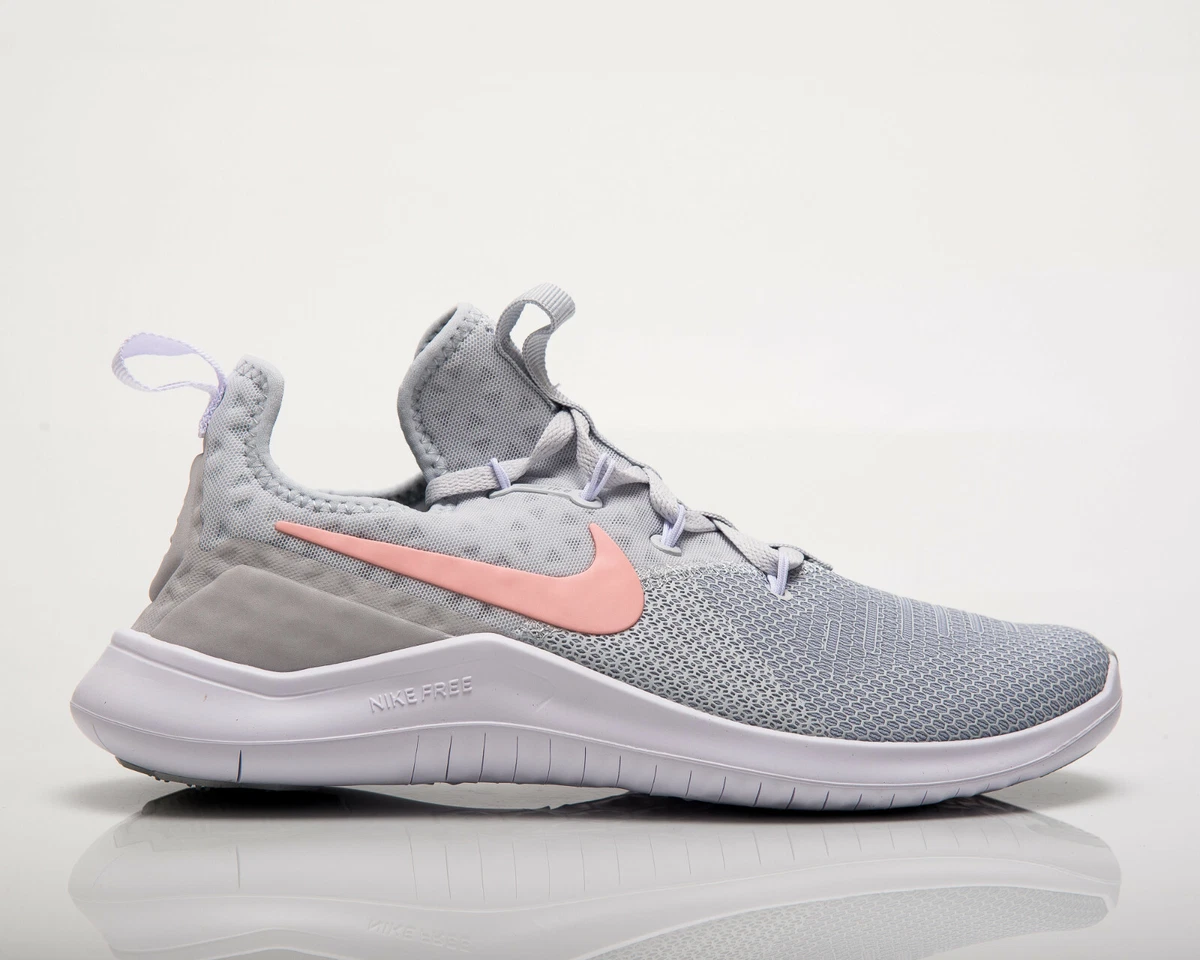 Nike Women s Free TR 8 Shoe Gray Pure Platinm Peach 942888 006 Sz
