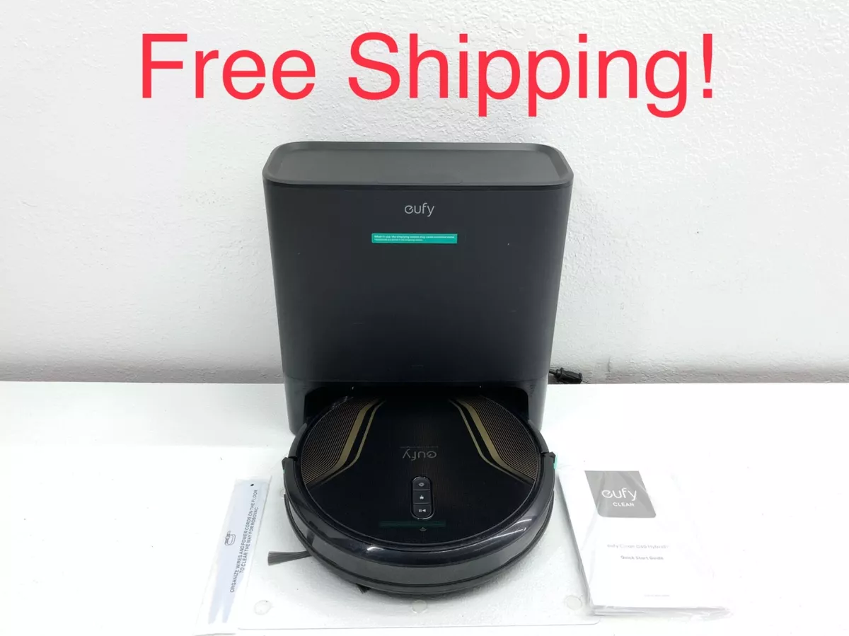 eufy by Anker, Clean G40Hybrid+, Self-Emptying Robot Vacuum and Mop, 2,500Pa