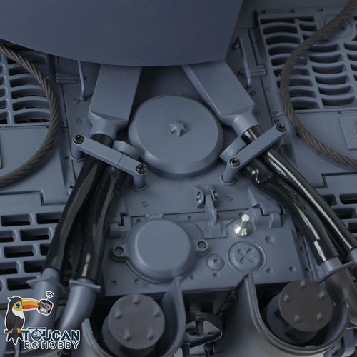 Henglong 7.0 1/16 German Tiger I RTR RC Tank 3818 Battery Metal Gearbox Tracks - Picture 10 of 15