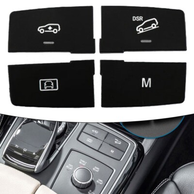 4 PCS Switch Button For Mercedes for Benz ML GL GLE GLS W166 X164