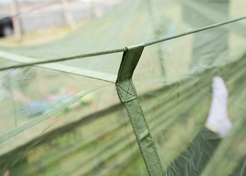 Camping Hammock + Net Lightweight, Portable Hammocks for Indoor, Outdoor, Hiking - Picture 6 of 9
