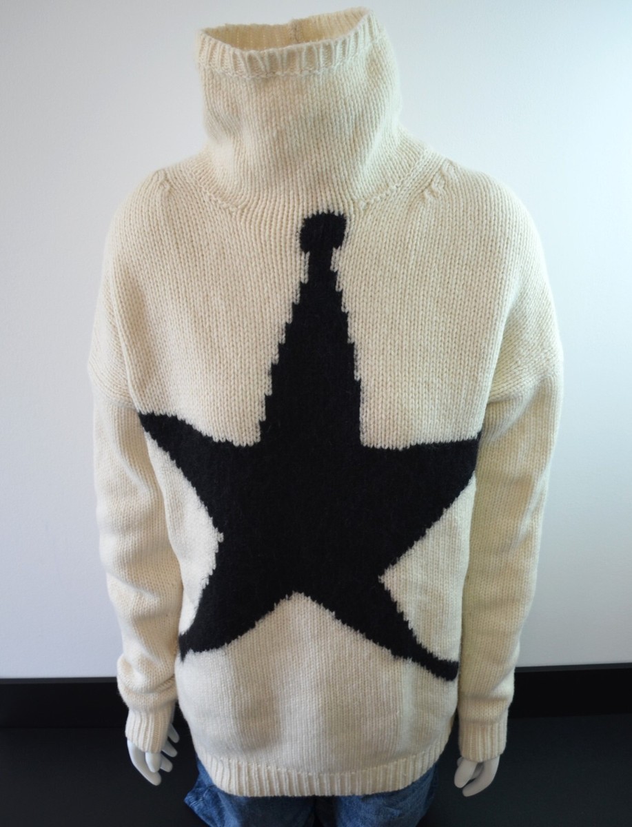 ACNE STUDIO PAW16 Saara Star Oversize Knit Sweater Alpaca ACNE STUDIO PAW16 Saara Star Oversize Knit Sweater Alpaca