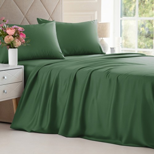 100% Bamboo Sheet Sets, Soft, Cooling & Breathable Bed Sheets by CGK Linens - Picture 11 of 15