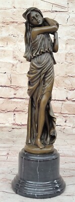 Miguel Lopez Milo Maiden Mit Wasser Krug Heißguss Bronze Skulptur Statue