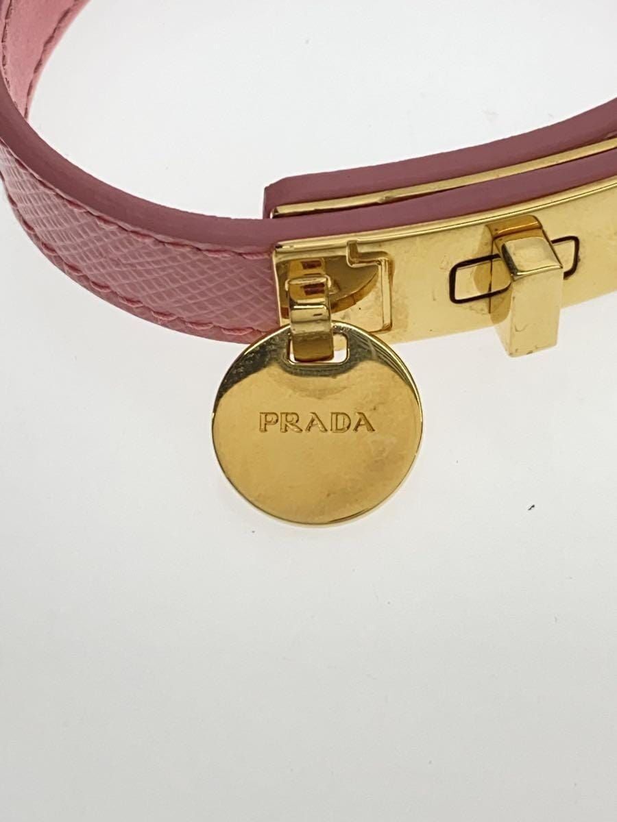 PRADA leather Pink women's bracelet Used | eBay PRADA leather Pink women's bracelet Used | eBay