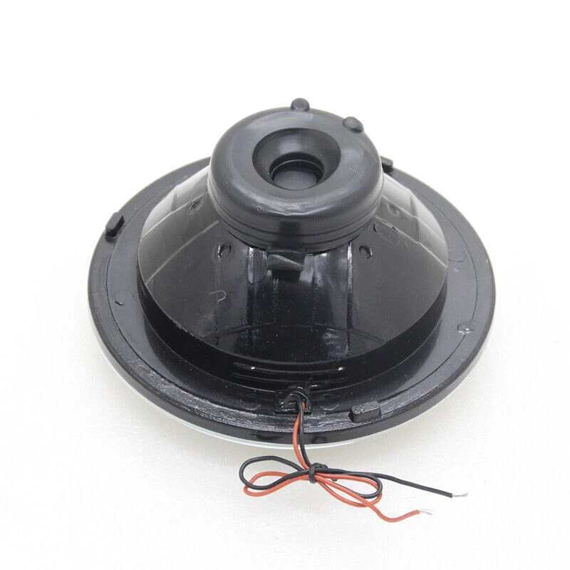 Faro de corte de diamante con halo LED rojo redondo de 5,75" 5-3/4" Foto 4 de 4