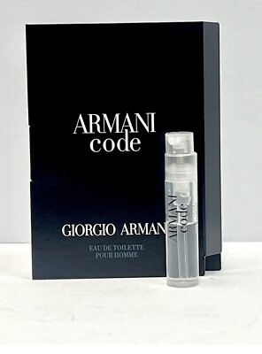 Georgia Armani Armani Code Way De Toilette Sample Spray (.04/1.5ml)