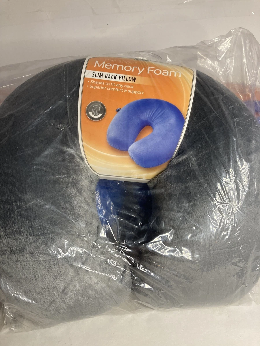 NEW LOWER PRICE Go Travel: pair of memory foam travel/neck pillows