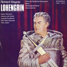 WAGNER Lohengrin SUITNER RITZMAN ADAM KUHSE DVORAKOVA Eterna 826434 GD1 Black