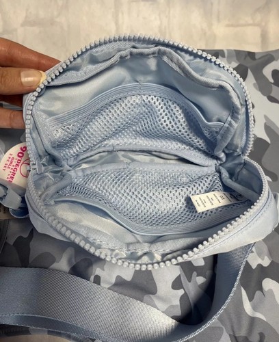 90 Degree By Reflex Girl’s Large 3 Piece Set Tank Shorts Belt Bag Blue Camo NWT - Picture 7 of 12