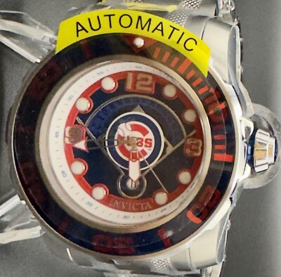 Invicta MLB Chicago Cubs Men's LARGE 58mm NH35 Automatic Watch