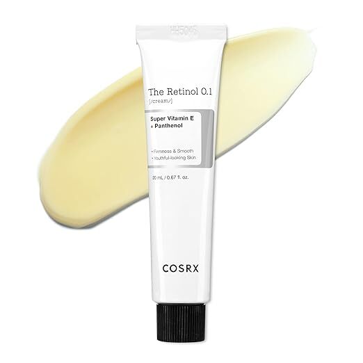 COSRX Die Retinol 0.1 Creme, Anti Falten Creme mit Retinol und Hyaluronsäure, Ge