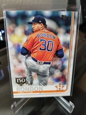 2019 Topps Series 1 Astros Hector Rondon 150 Years Gold Foil Stamp
