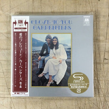 RARE  Close To You - Carpenters - SHM-CD  Mini LP Limited Ed A&M UICY-9422 Japan