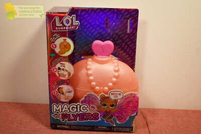 L.O.L. Surprise! Magic Flyers Flutter Star Pink Wings (Case Doesn't Close)