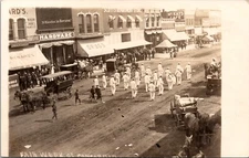 RPPC Fair Week Marching Band Parade Scotts Department Store Concordia, Kansas