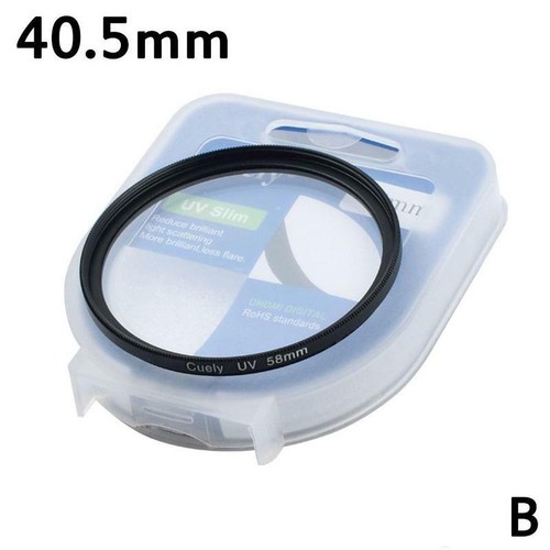 Slim UV filter protection For Olympus Nikon lens camera Black BEST✨ - Picture 12 of 23
