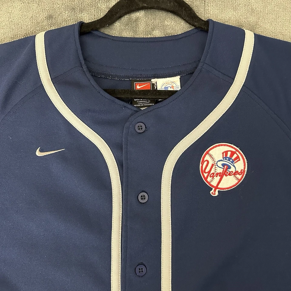 Camiseta de béisbol Nike Team New York Yankees Jason Giambi #25 cosida talla juvenil XL DE COLECCIÓN Foto 3 de 4