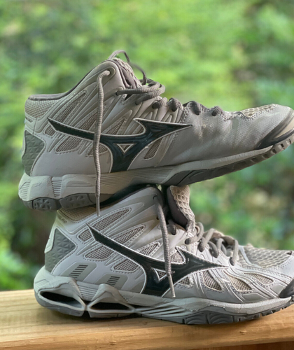 Mizuno Wave Tornado X2 Größe 8,5 Volleyball Sportschuhe grau - Bild 7 von 18