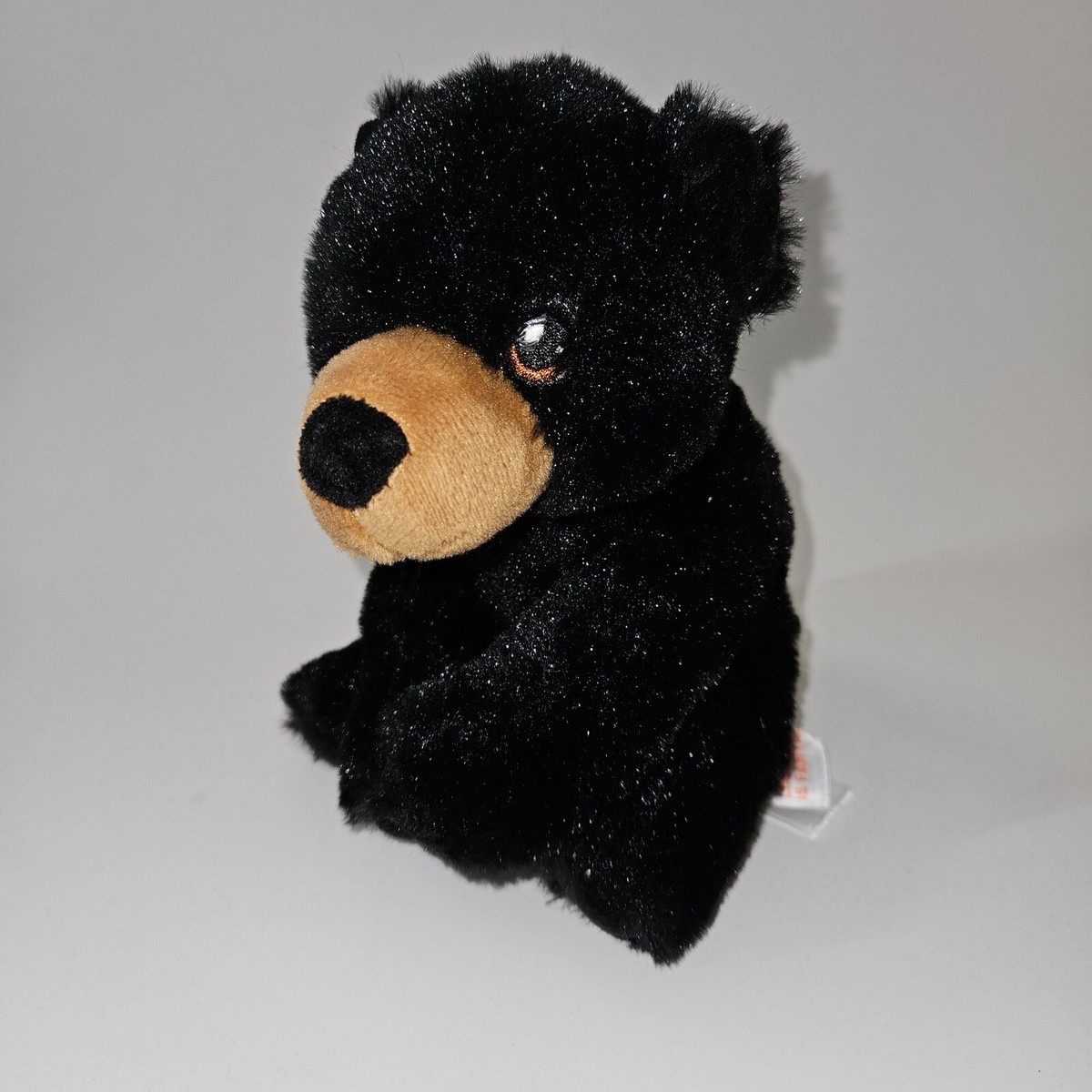 Nature Planet Eco Pals Black Bear Plush 6.5