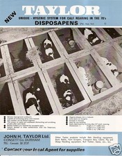Farm Equipment Brochure - Taylor - Disposapen Calf Rearing Cattle Crate (F3693)
