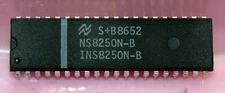 INS8250N-B National Semiconductor DIP-40 Integrated Circuit (IC) 1PC NS8250N-B