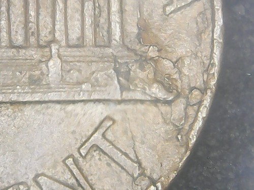 1966 Lincoln Memorial Cent Riss auf der Vorderseite & Reserve - Bild 7 von 7
