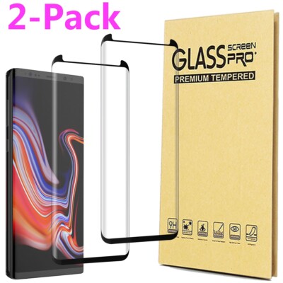 For Samsung Galaxy Note 9 Protective Clear Full Tempered Glass Screen Protector