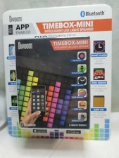 Divoom Timebox Mini Intelligent LED Light Bluetooth Speaker Alarm w/App-Control