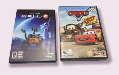 Wall-E & Cars Radiator Adventures Springs PC WINDOWS MAC Disney Pixar THQ LOT 