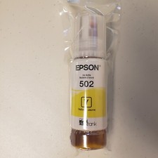 Genuine EPSON 502 Ink Bottle  70ml  - Yellow
