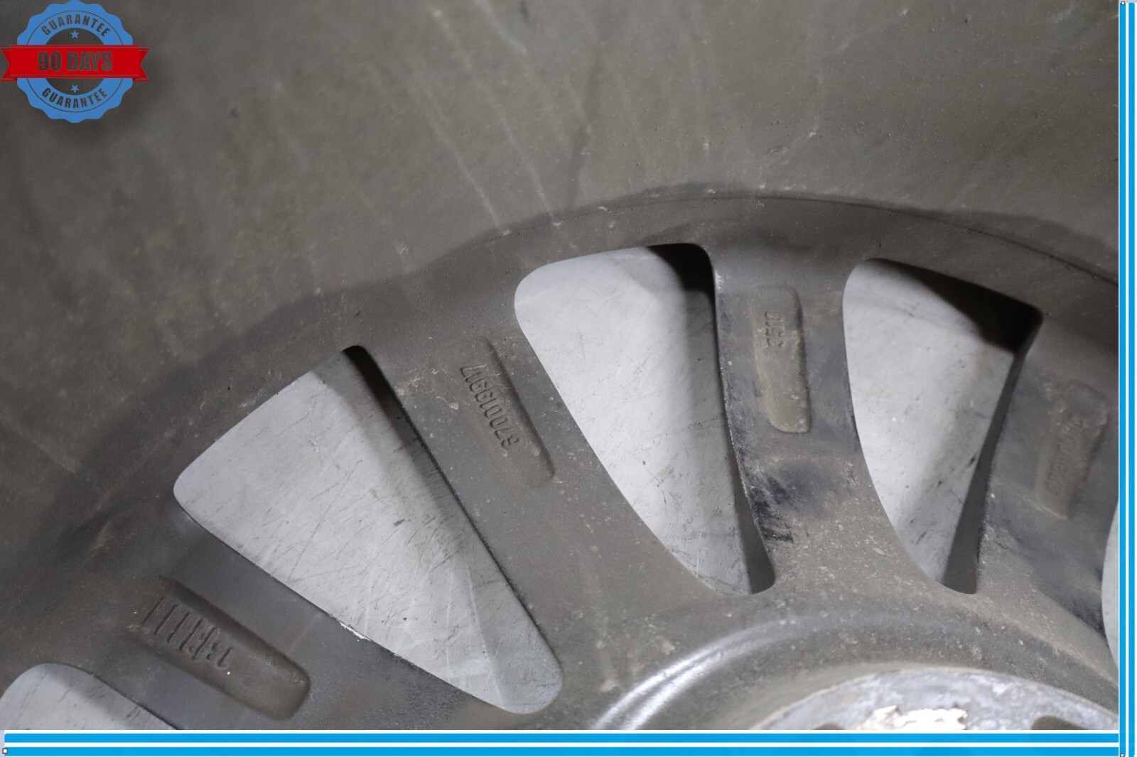 14-15 Maserati Ghibli 8.5X18H2 18'' Rear Alloy Wheel Rim Factory 670019917 Oem