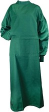 Cloth Reusable Surgeon Surgical Gown, 100 Cotton, Large