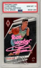 Tyler Herro 2019-20 Panini Phoenix Auto RC "Boy Wonder" #572 PSA/DNA 10 (Pink)