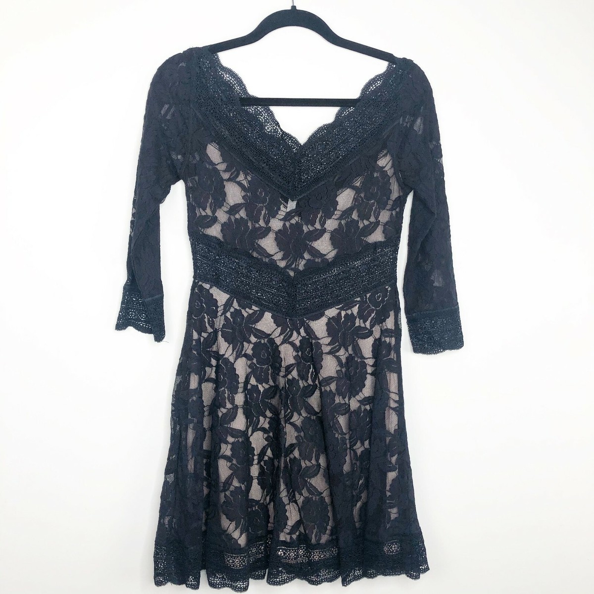 Free people Black Lace Dress | eBay