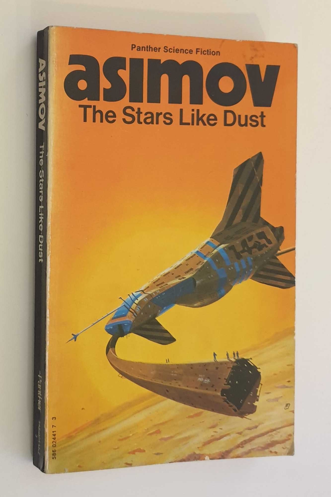 ASIMOV The Stars Like Dust (Panther, 1976)