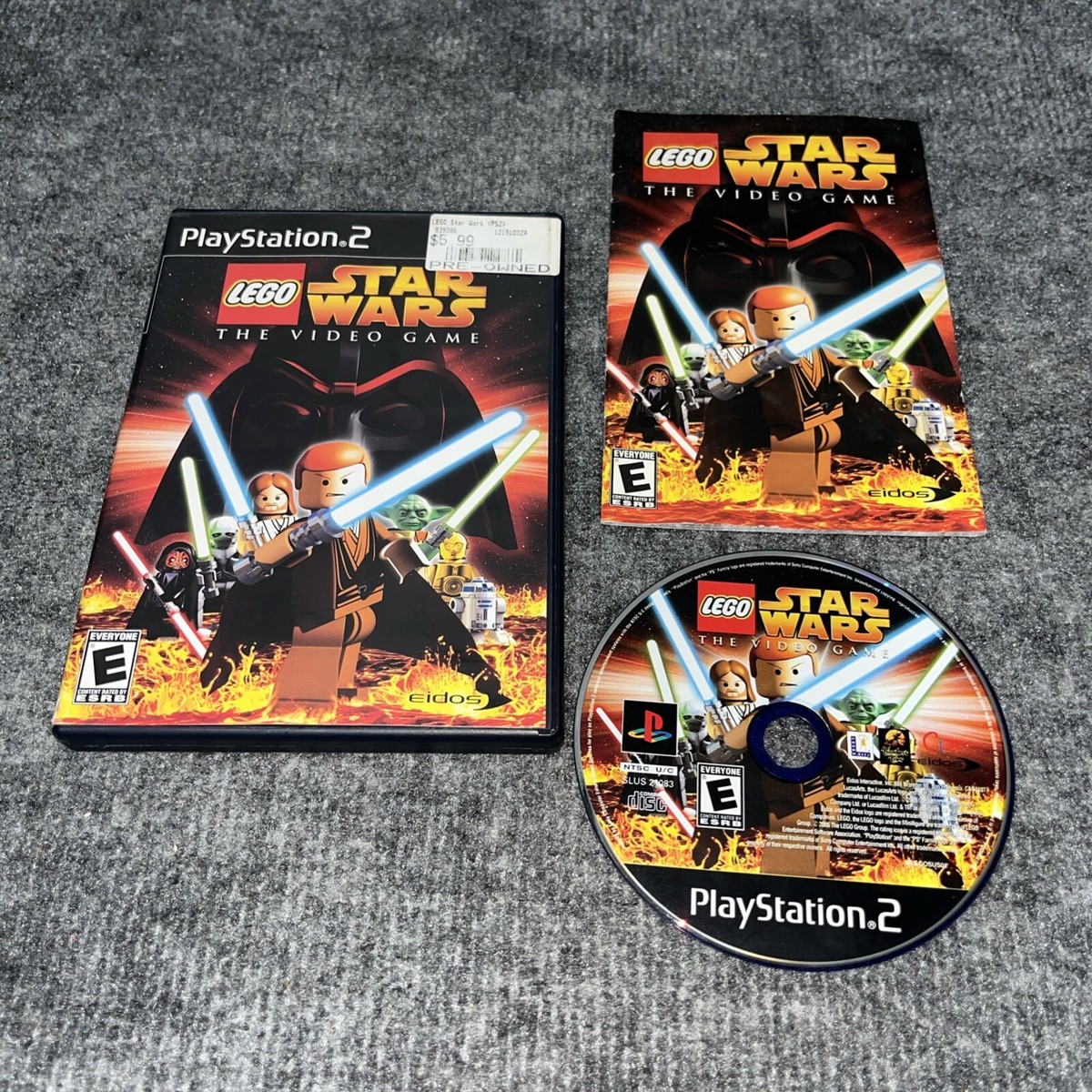 LEGO Star Wars The Video Game PS2 (Sony PlayStation 2) CIB