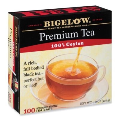 Bigelow Premium Ceylon Tea Bags - 100/Box