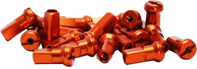 DUBYA 1991 KTM 540 Dxc 98-611O SPOKE NIPPLES ORANGE