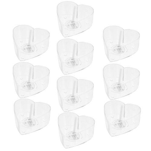 1 Set of Heart Candle Container with Wick Candle Making Accessories Candle C - Picture 3 of 12