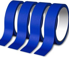 4 Rolls Premium Painters Tape, Blue Tape, Masking Tape,