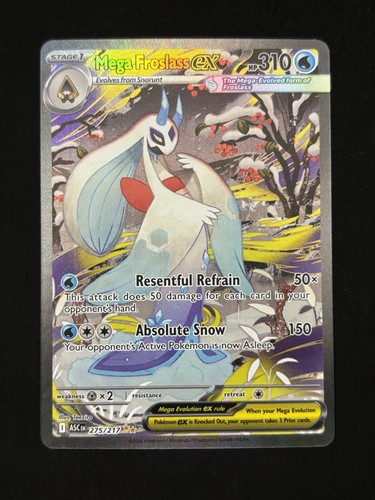 Mega Froslass ex 275/217 Me: Ascended Heroes Holo Pokemon TCG - NM