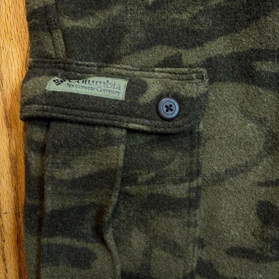 Pantalones cargo Columbia Gallatin Range mezcla de lana para hombre 38 camuflados caza (38X34) Foto 4 de 4