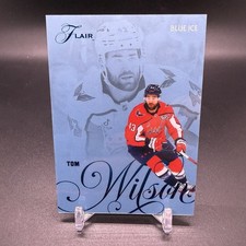 #/49! 🚨2025-26 Upper Deck Flair Tom Wilson Blue Ice Washington Capitals #144