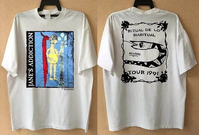 1991 Jane s Addiction Ritual De Lo Habitual Alleged Tour T-Shirt