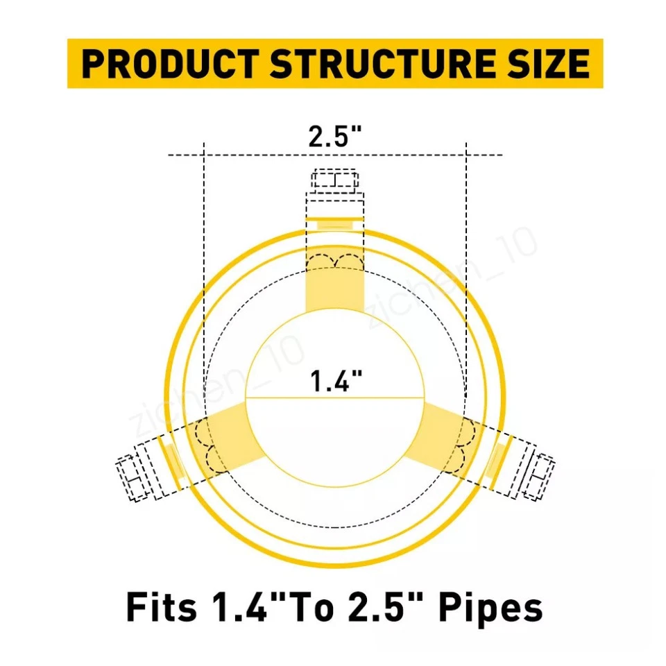 38-76mm Straight Exhaust Pipe Car Rear Throat Muffler For 2013 Scion FR-S - Imagem 4 de 4