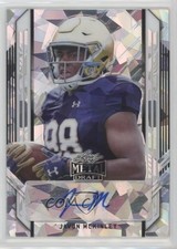 2021 Leaf Metal Draft Portrait Silver Crystals /50 Javon McKinley Auto 10qk
