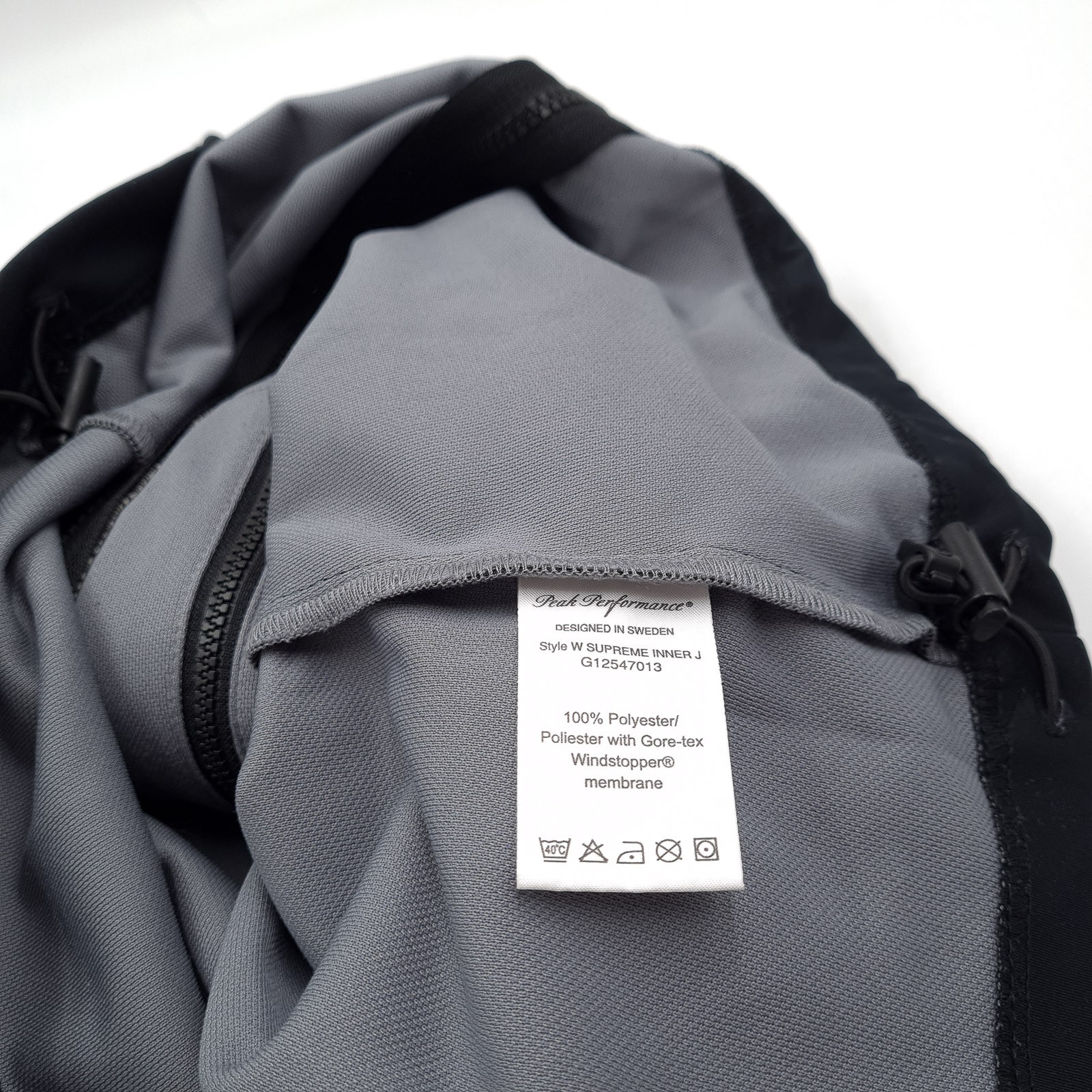 Peak Performance Softshell Jacket Black Water Res… - image 7